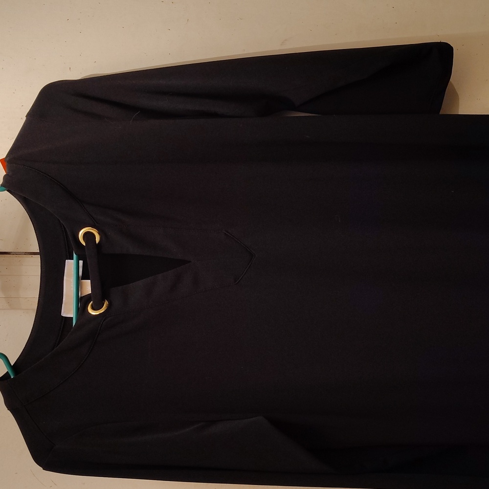 Michael Kors long sleeve black dress